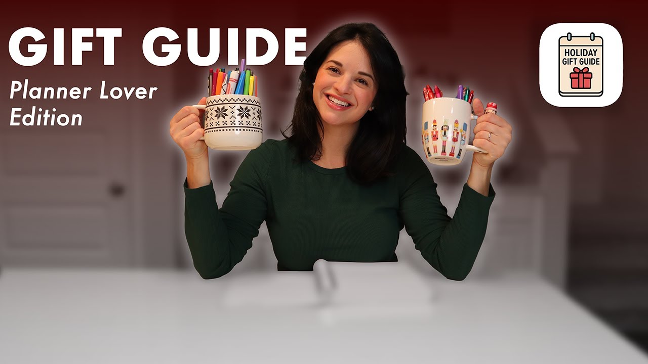 Holiday Gift Guide for Planner Junkies: Top Accessories + Deals for 2025