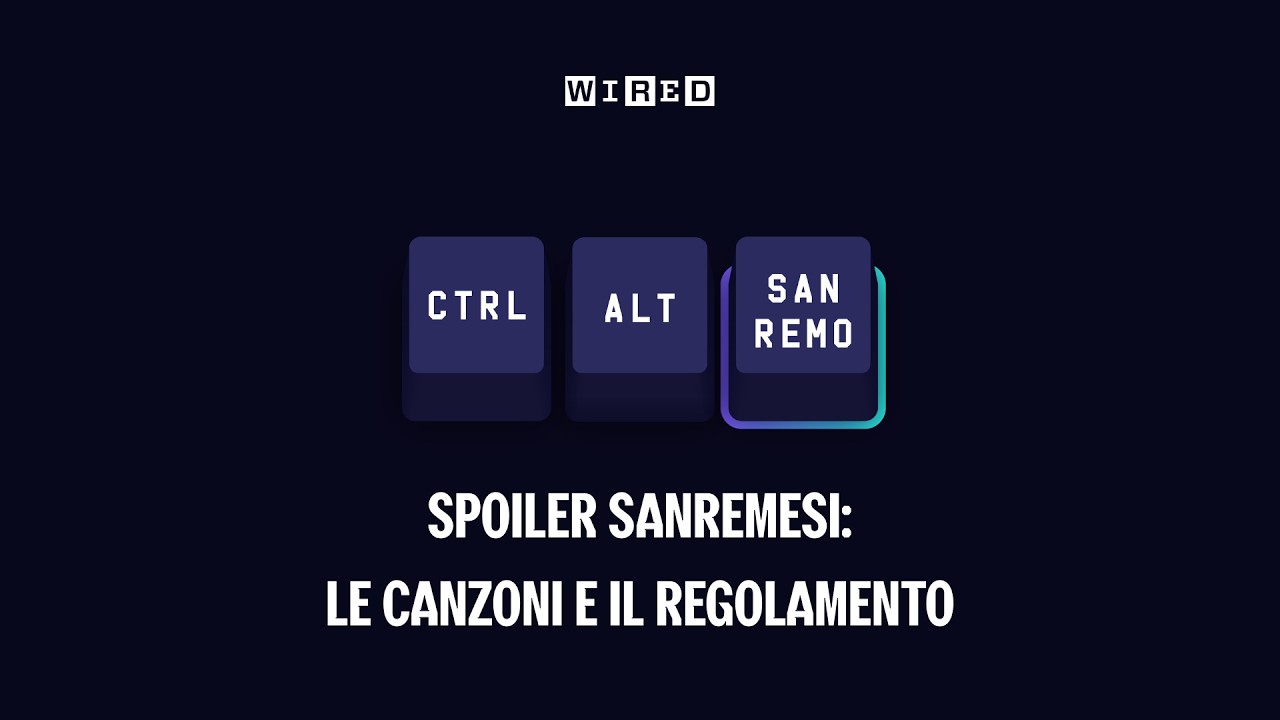 Le canzoni di Sanremo in anteprima e il regolamento del Festival - CTRL+Alt+Sanremo