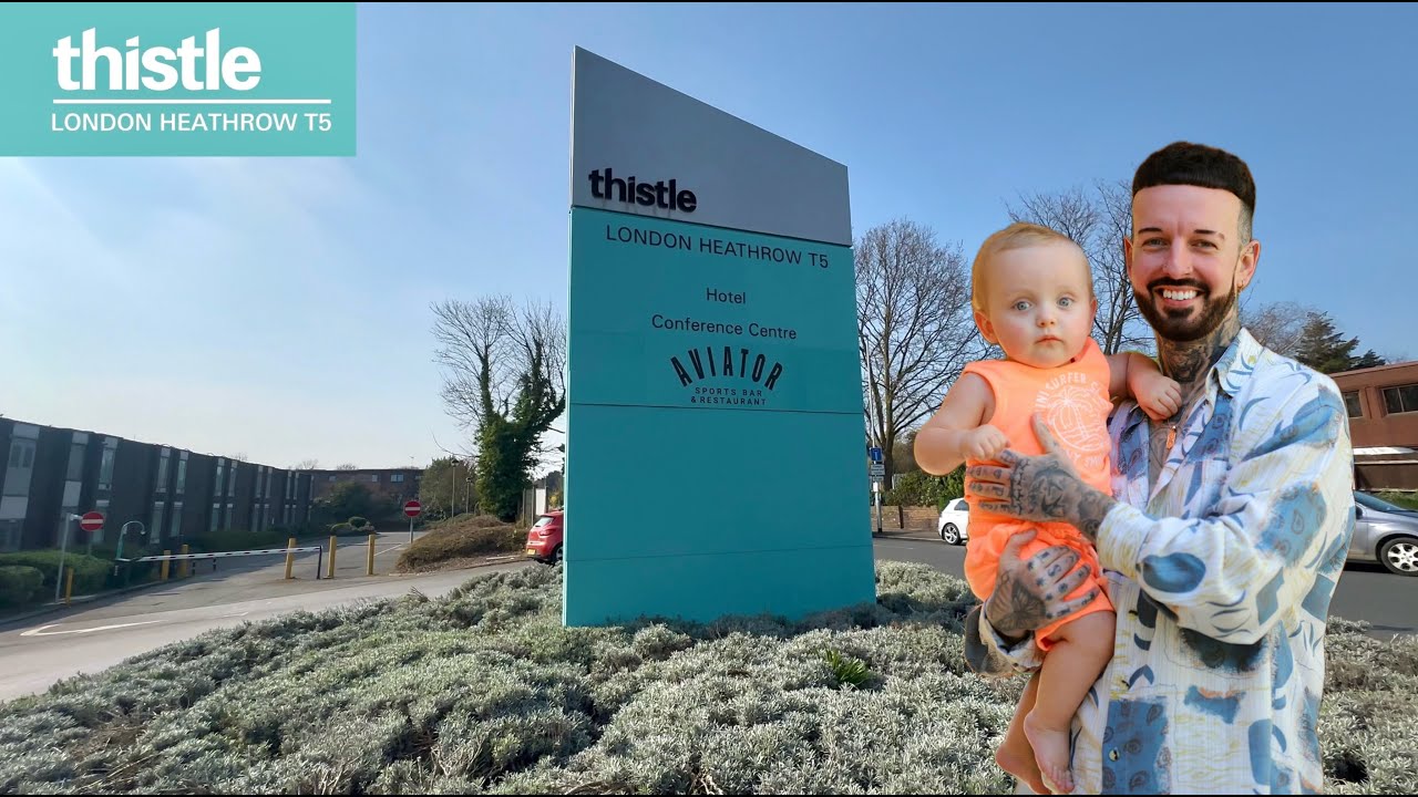 I stay at Thistle Hotel, London Heathrow Airport Terminal 5.