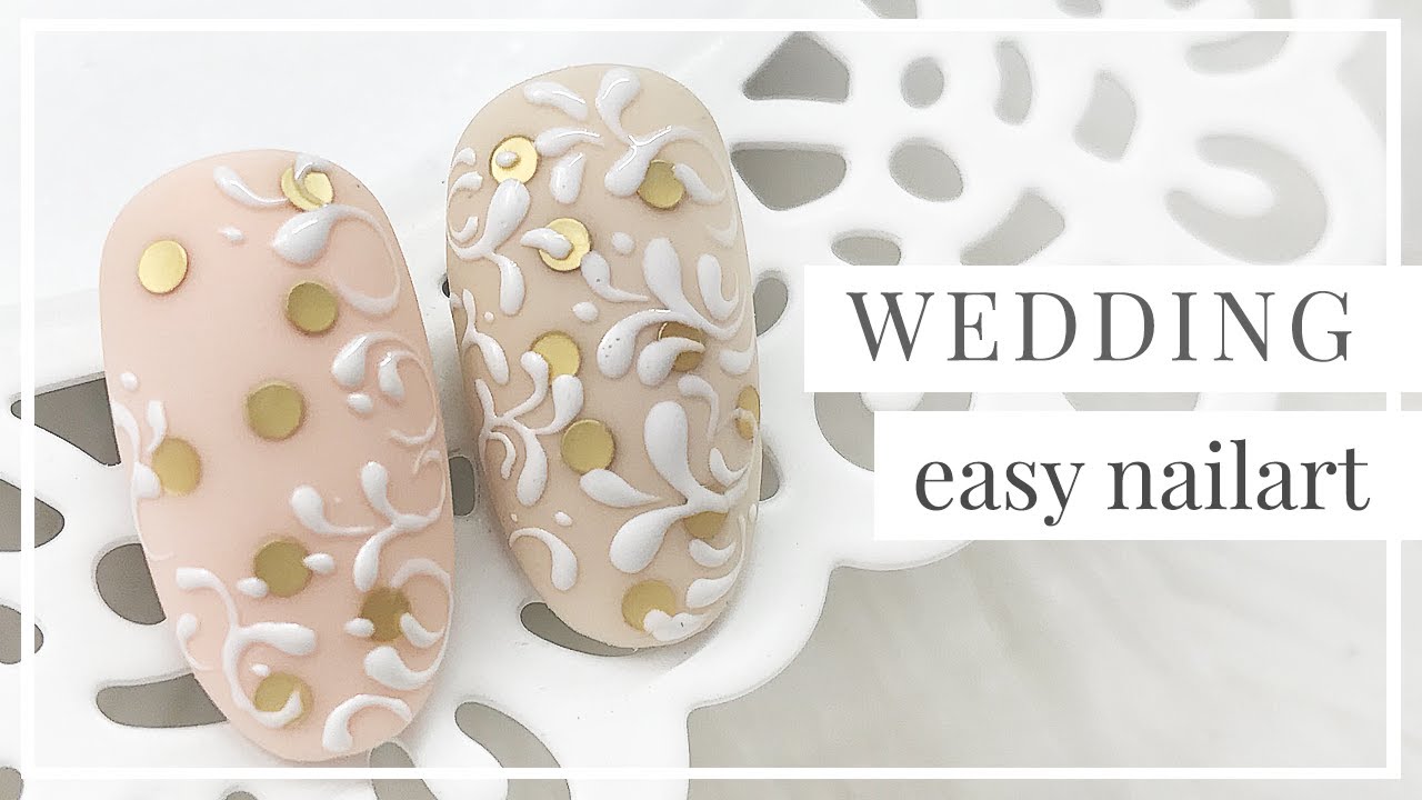 👰🏼Ślubne paznokcie 💍 krok po kroku - dotsy i ornamenty