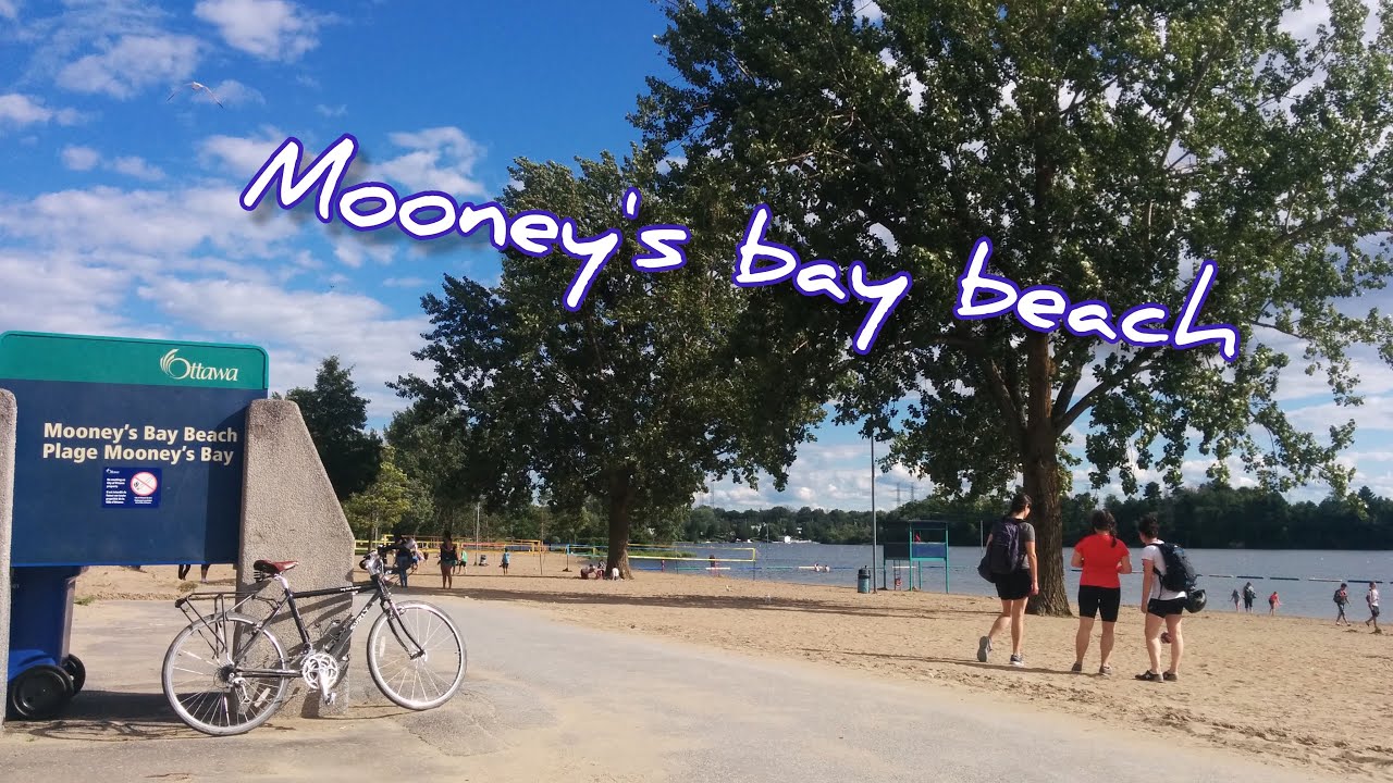 Mooney's bay beach Ottawa, Canada 🏖