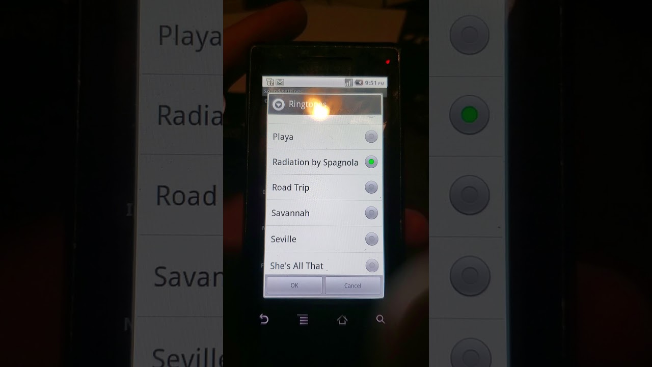 Motorola Droid A855 ringtones