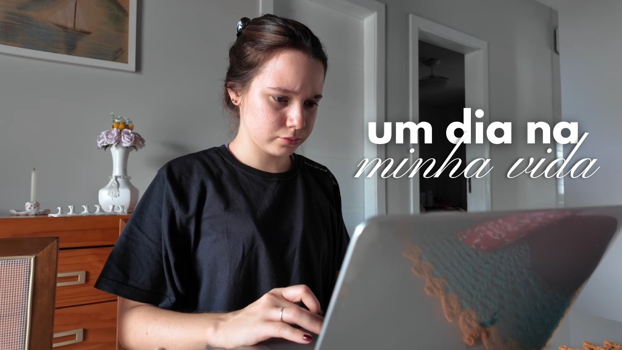 um dia comigo | mini faxina, recebidos, aulas, home office...