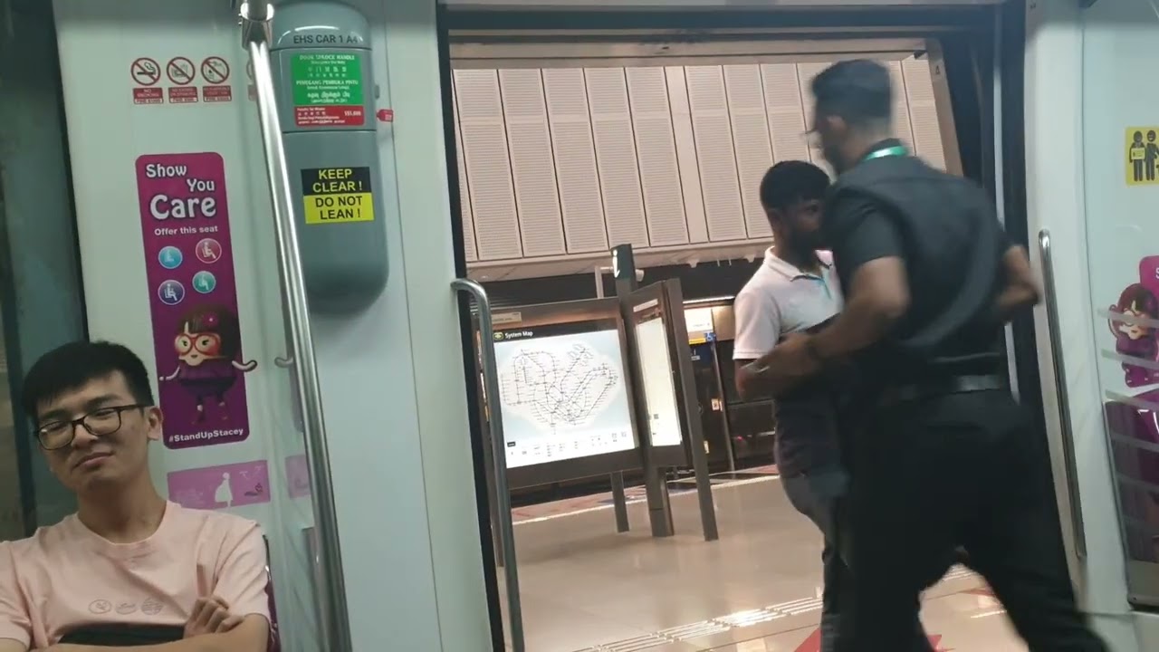 SMRT C830 [810] journey from Pasir Panjang to HarbourFront (HarbourFront Bound)