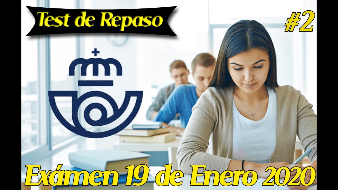 Test de correos REPASO // TEST 2 oposiciones 2019
