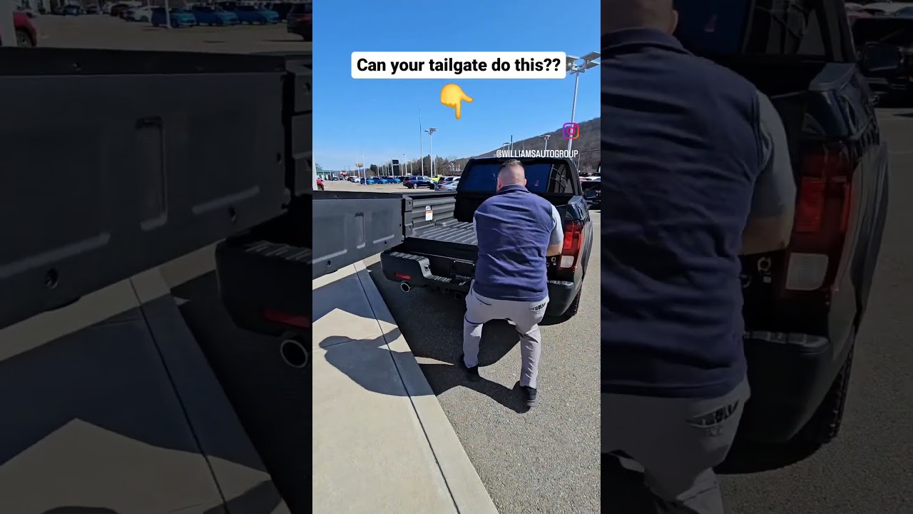 Honda Ridgeline Dual-Action Tailgate & In-Bed Trunk