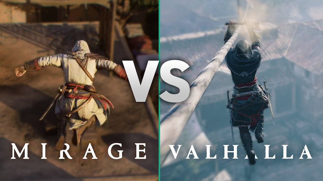 Did they COPY + PASTE? | Parkour Comparison Mirage vs Valhalla