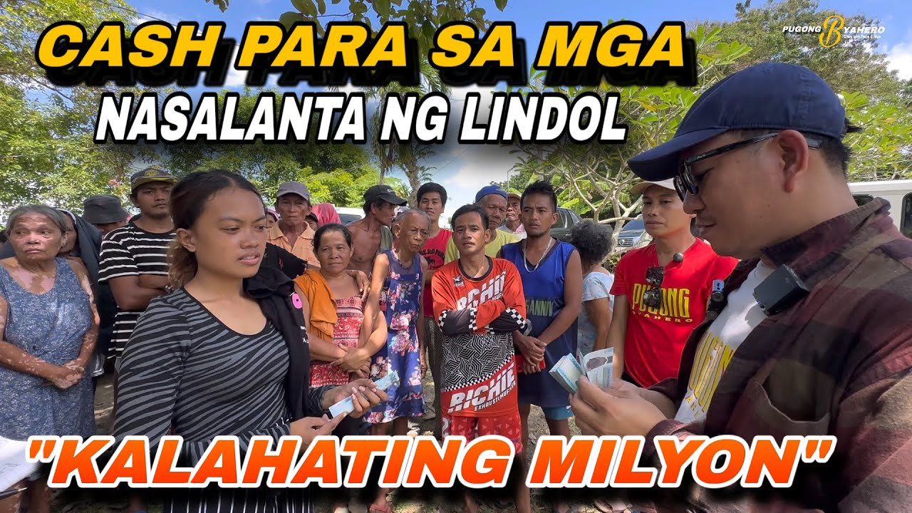 PB TEAM NAMIGAY NG CASH PARA SA MGA NASALANTA NG LINDOL 