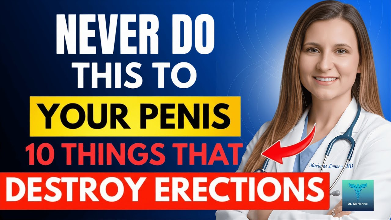 DON’T RUIN YOUR PENIS! 10 Things That DESTROY Erections 😳 | Urologist Warns