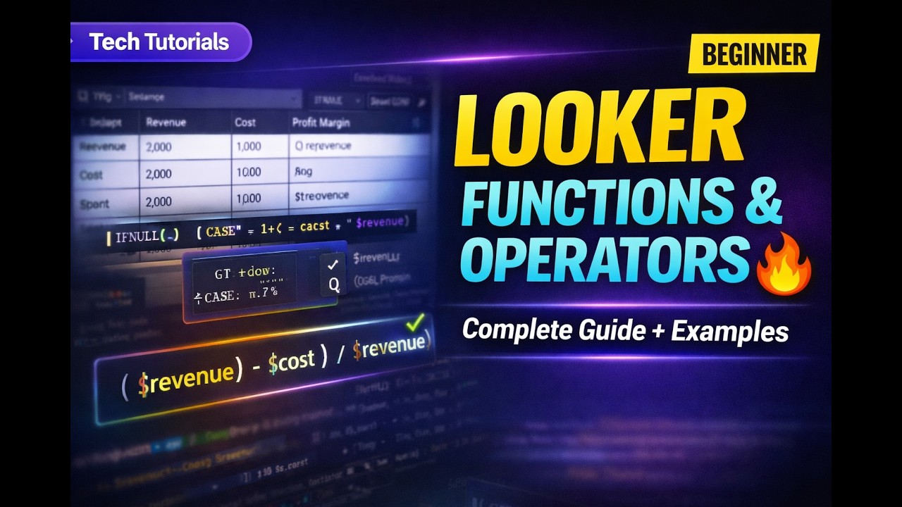 5 LOOKER Functions You Need to Master NOW