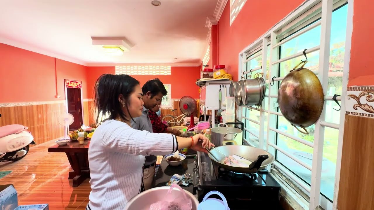 មីងបញ្ចេញស្នាដៃទៀតហើយស្លម្ជូរសាច់គោ