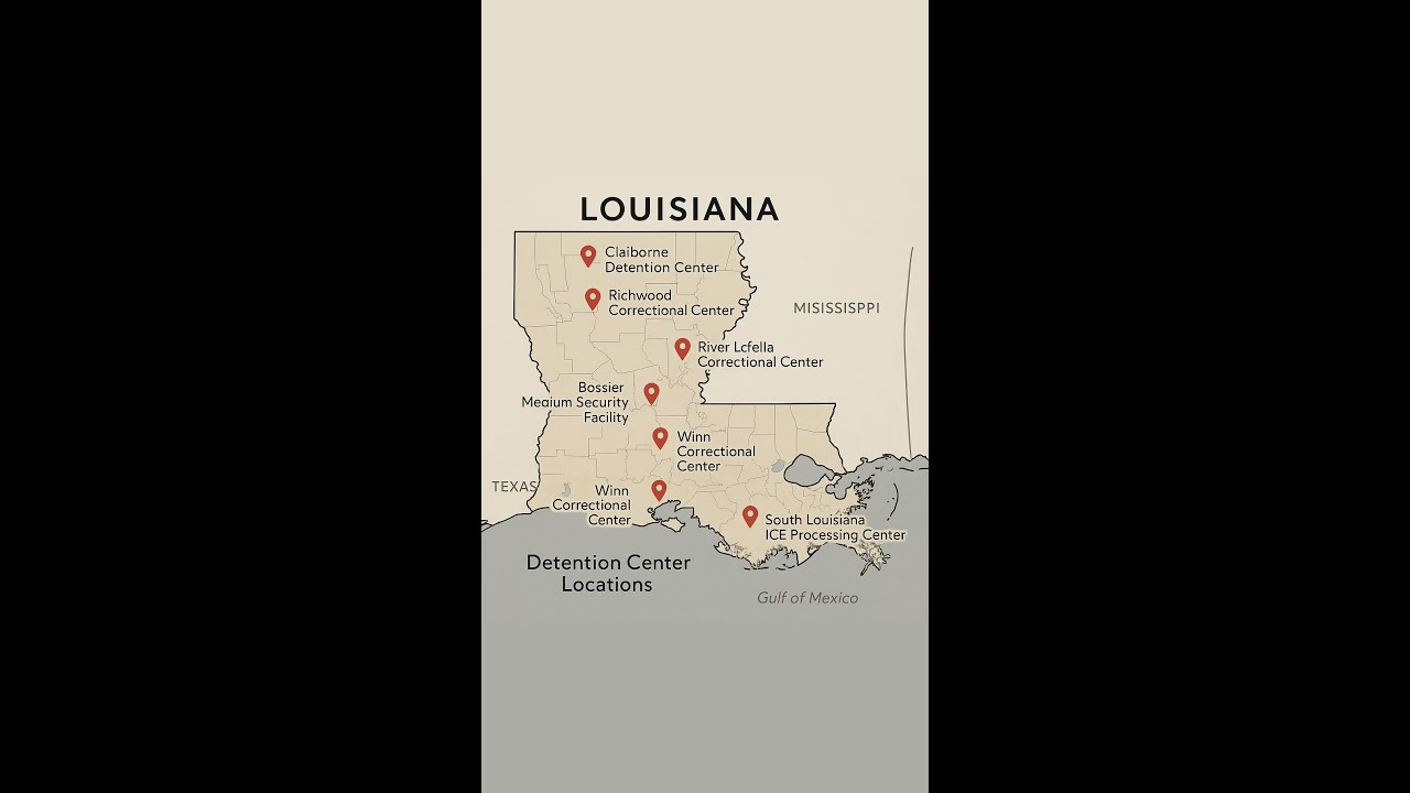 Inside Louisiana's Immigration Detention Centers