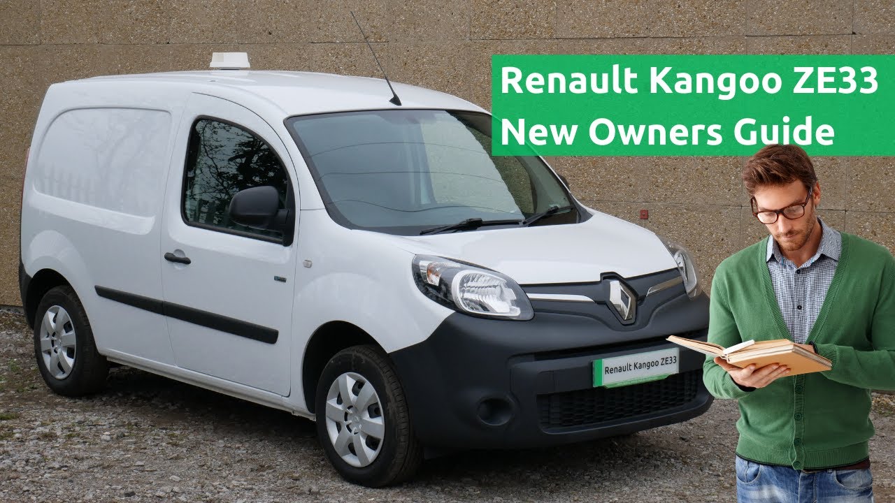 Renault Kangoo ZE33 beginner's or new owners guide on how to use your new electric van