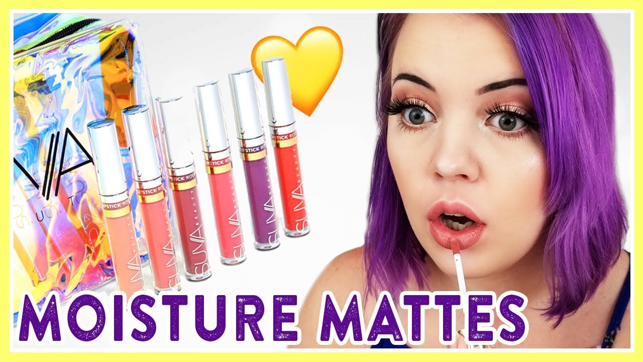 FIRST IMPRESSIONS | SUVA BEAUTY MOISTURE MATTE LIPSTICKS