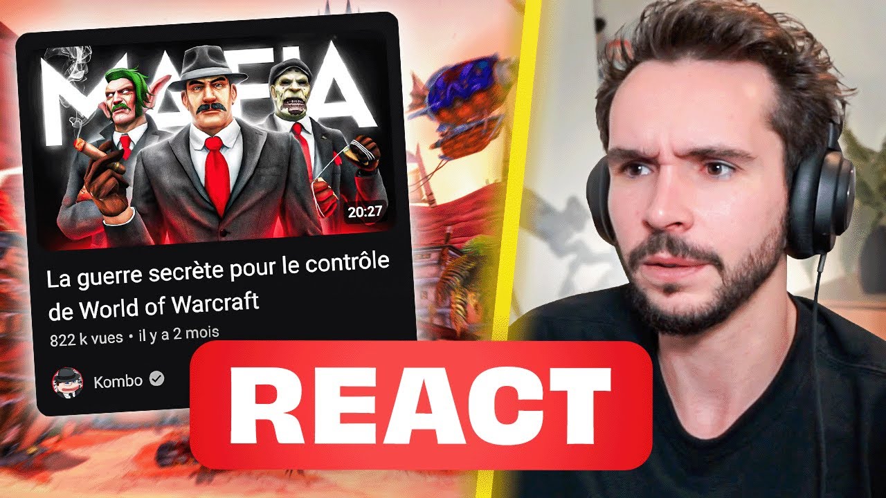 Il risque sa vie pour combattre la mafia sur WoW 😯 (REACT Kombo)