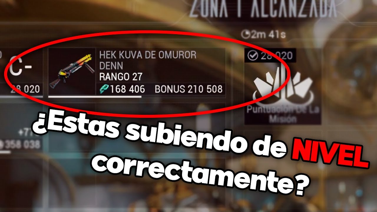 NO SUBES DE NIVEL CORRECTAMENTE TUS ARMAS! - #warframe #tennocreate