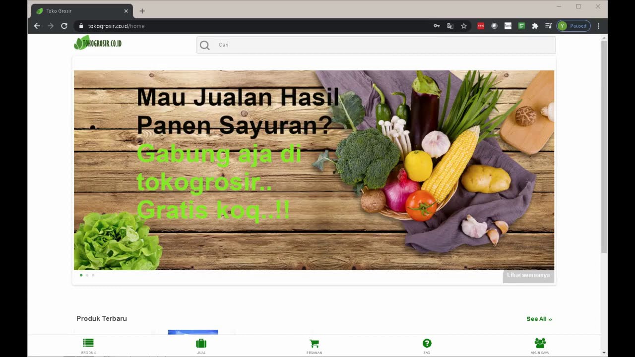 Cara Menambah Produk Jualan Baru di Tokogrosir