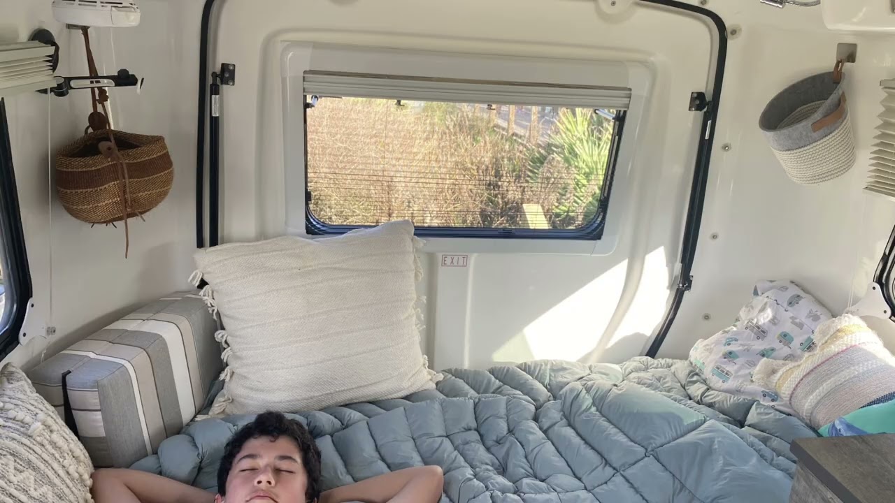 Cat in Florida shares a short tour of her Happier Camper HC1.