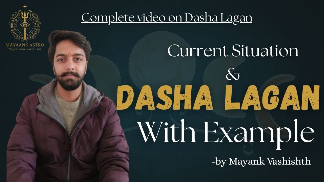 How to read Dasha lagan. #astrology #believeinkarma #mayaankastro