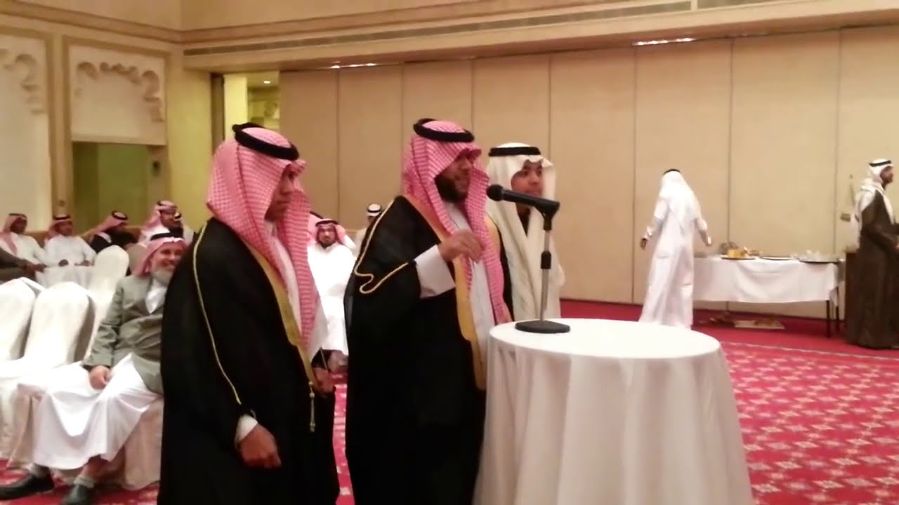 في زواج عبدالله بن عبدالرحمن 2014