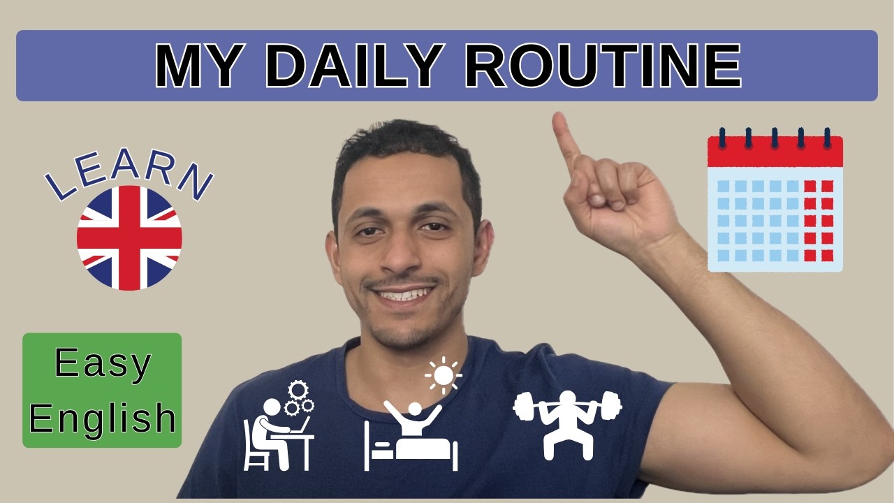 Easy English (A2) | What Is My Daily Routine? | Slow English Listening Practice