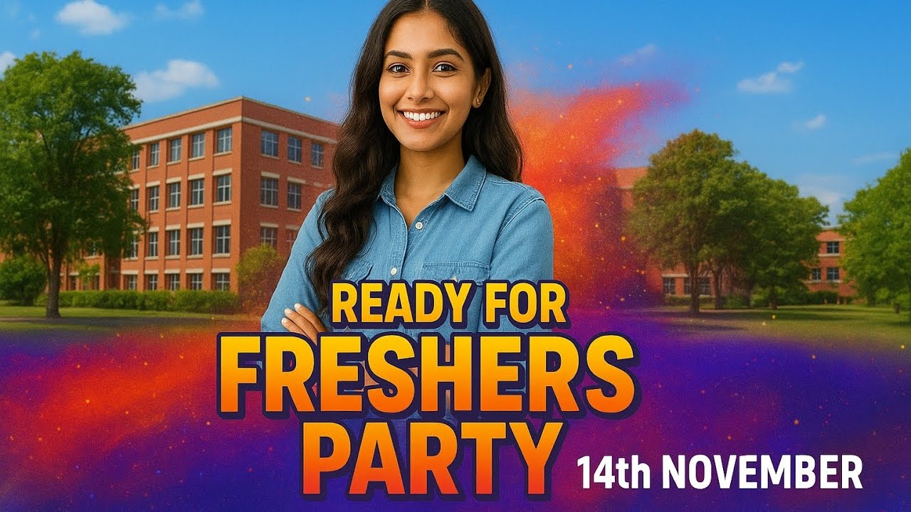 ✨ Ready for Freshers Party for the Day! 🎉 | GNIOT College | 14th November ✨ Day-  3 