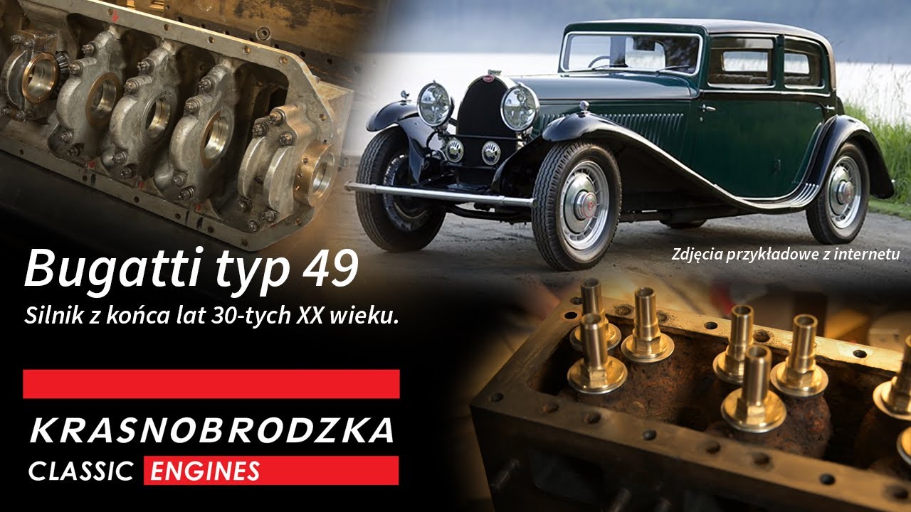 Ratujemy rzadki silnik Bugatti Type 49 z końca lat 30-tych XX wieku.