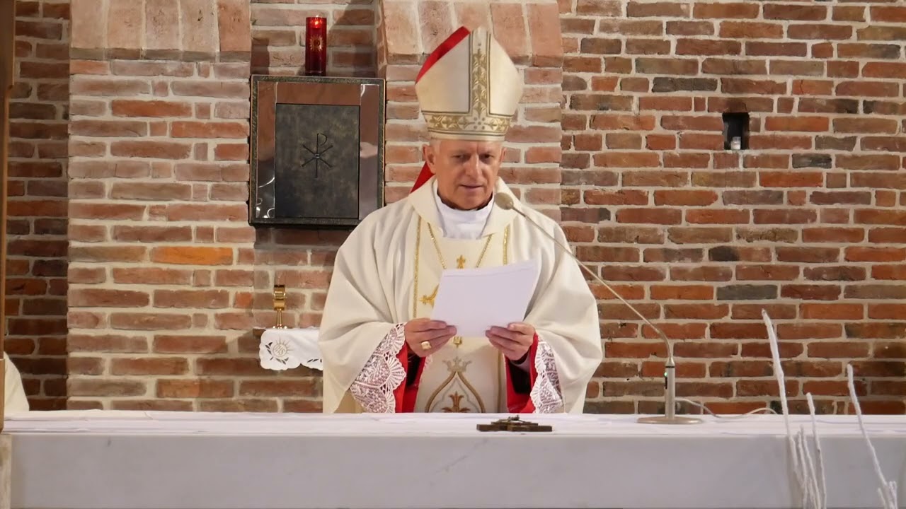 Проповідь Арх. М. Мокшицького на початок канонічної візитаціяї у  Львівському деканаті
