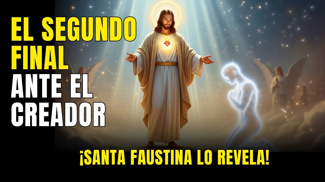 EL INSTANTE EN QUE EL ALMA SE PRESENTA ANTE DIOS – LO QUE FAUSTINA CONTÓ ENTRE LÁGRIMAS