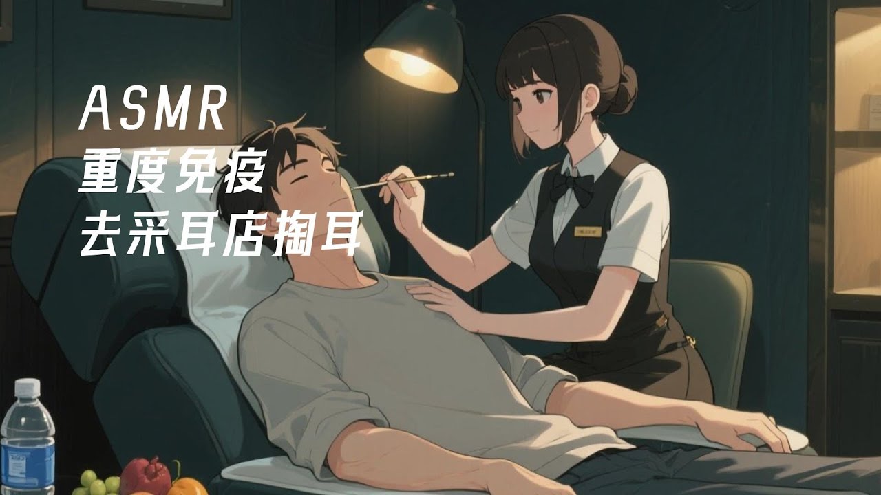 【ASMR】重度免疫患者的采耳店 掏耳 暴力👂 |RoleplayASMR
