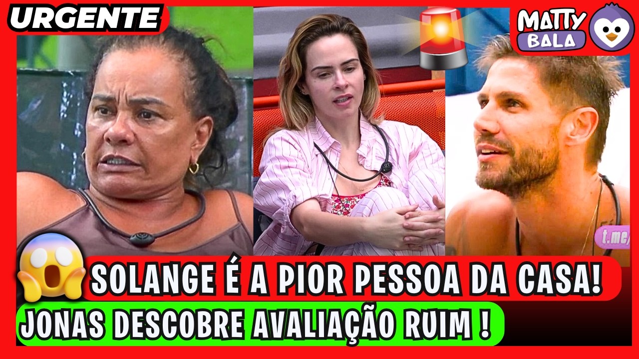 🔥BBB26 SOLANGE foi NOJENTA com ANA PAULA ! BABU REPREENDE e JONAS fica em CHOQUE ! #bbb #bbb26