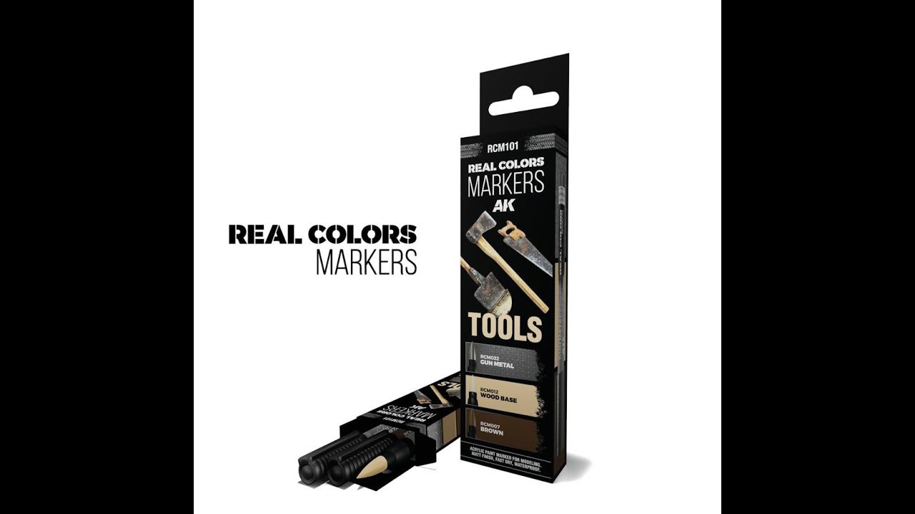 AK real colors markers tool set  LETS GIVE IT A GO