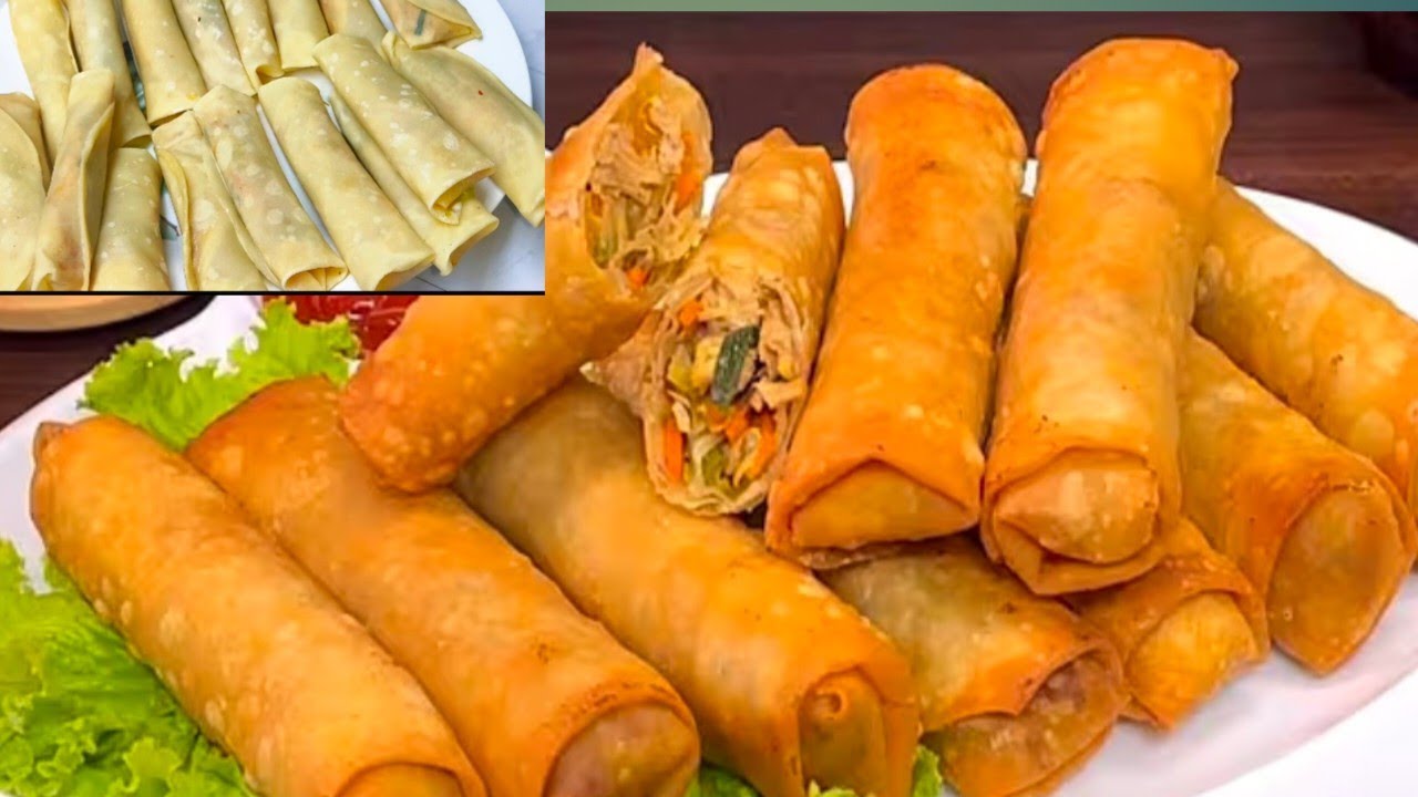 Chicken Spring Rolls Recipe For Iftar |Crispy chicken Spring Rolls For Ramzan 2026|