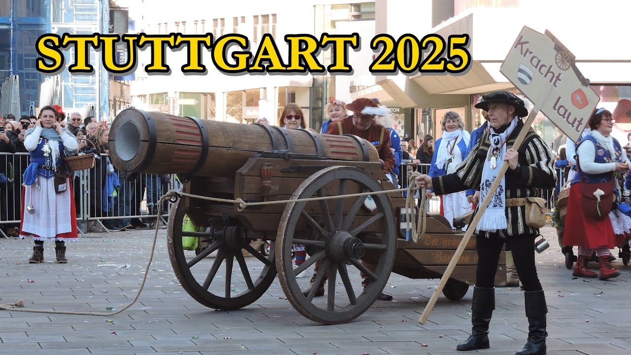 Faschingsumzug Stuttgart 2025