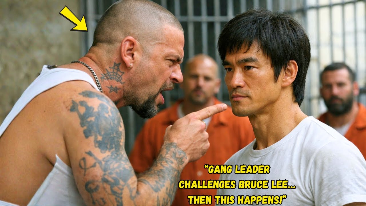 bruce lee in Prison When GANG LEADER Threatened Him — His Next Move Left Everyone SPEECHLESS