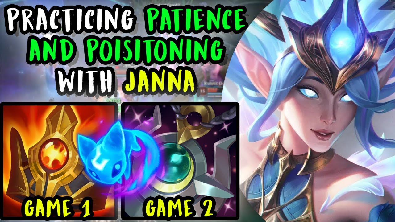 Practicing Patience and Positioning with Janna | Master Support | Patch 26.04