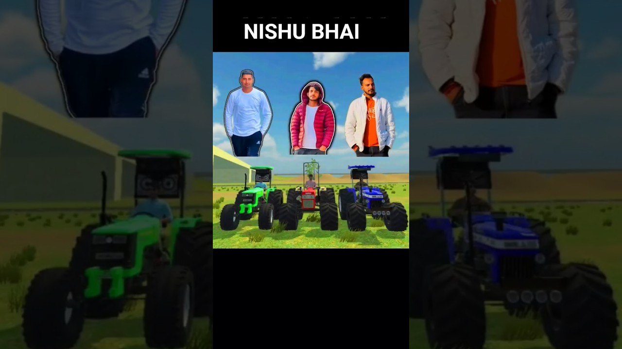 kiska tractor hai powerful 😱|| Indian vehicles simulator 3d