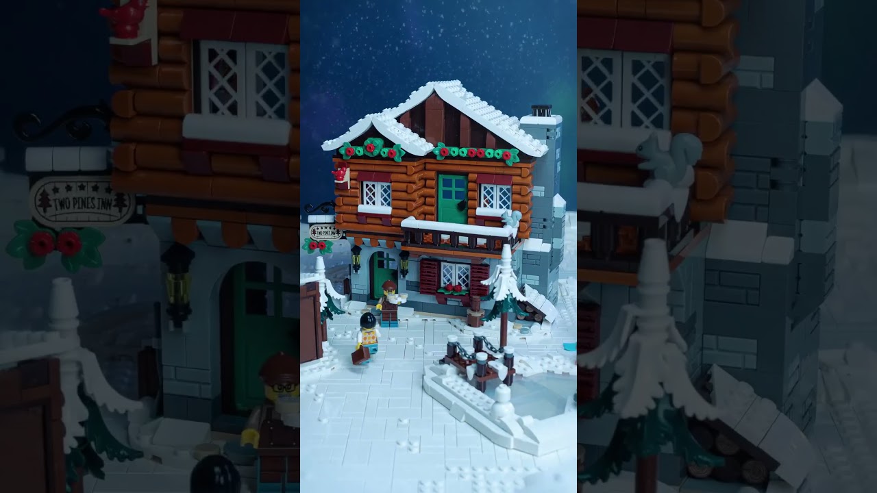 #LEGO ICONS Winter Village Collection 10325 Alpine Lodge