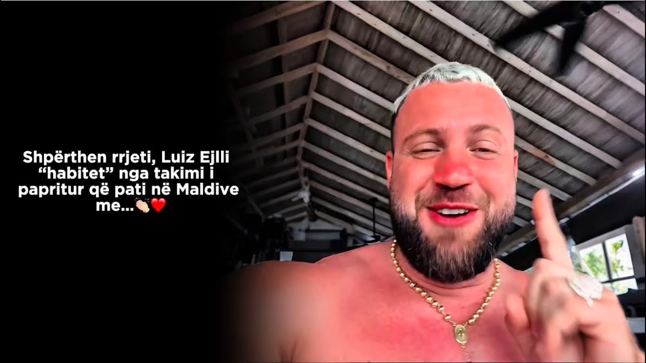 Shpërthen rrjeti, Luiz Ejlli “habitet” nga takimi i papritur që pati në Maldive me…👏🏻❤️