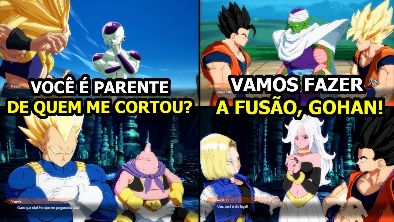 AS MELHORES INTERAÇÕES DE DRAGON BALL FIGHTERZ #1 [PT-BR]