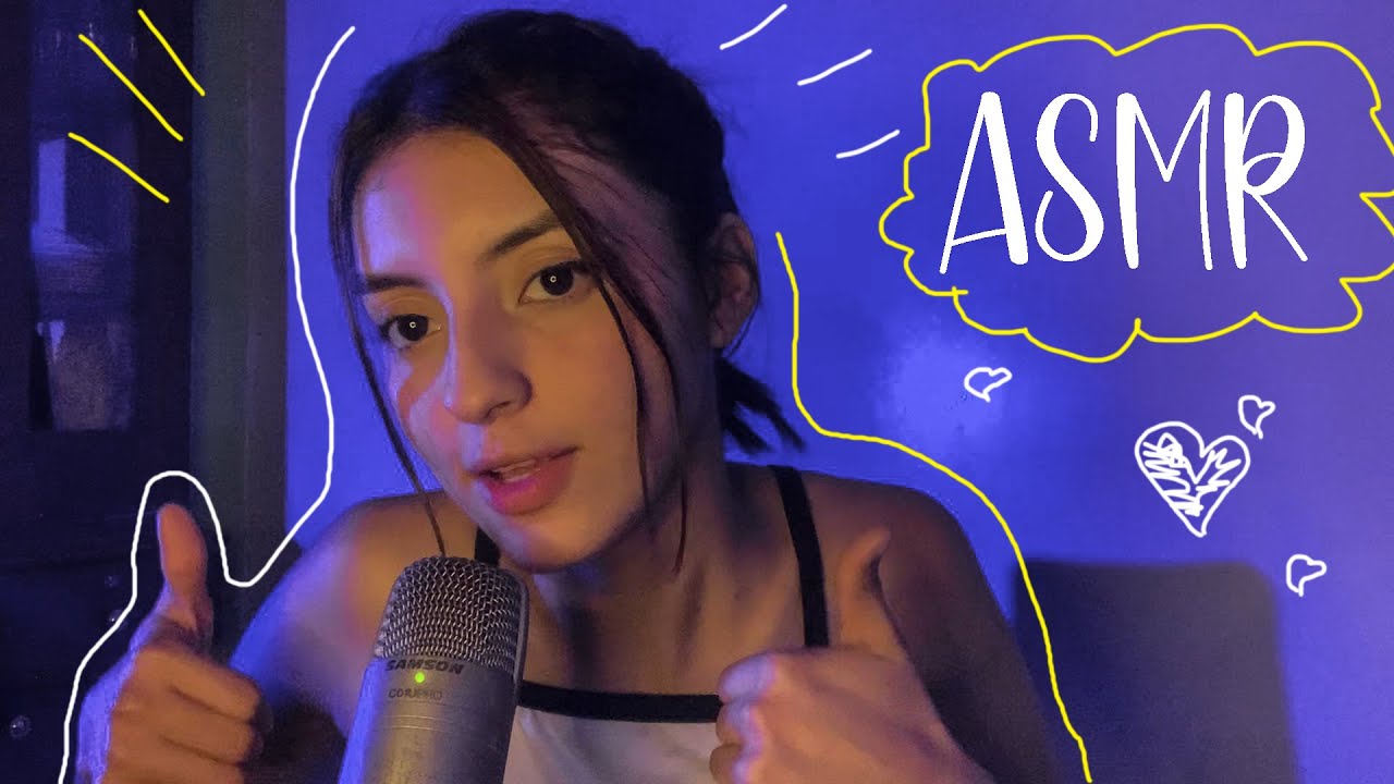 MI PRIMERA VEZ HACIENDO ASMR 💕