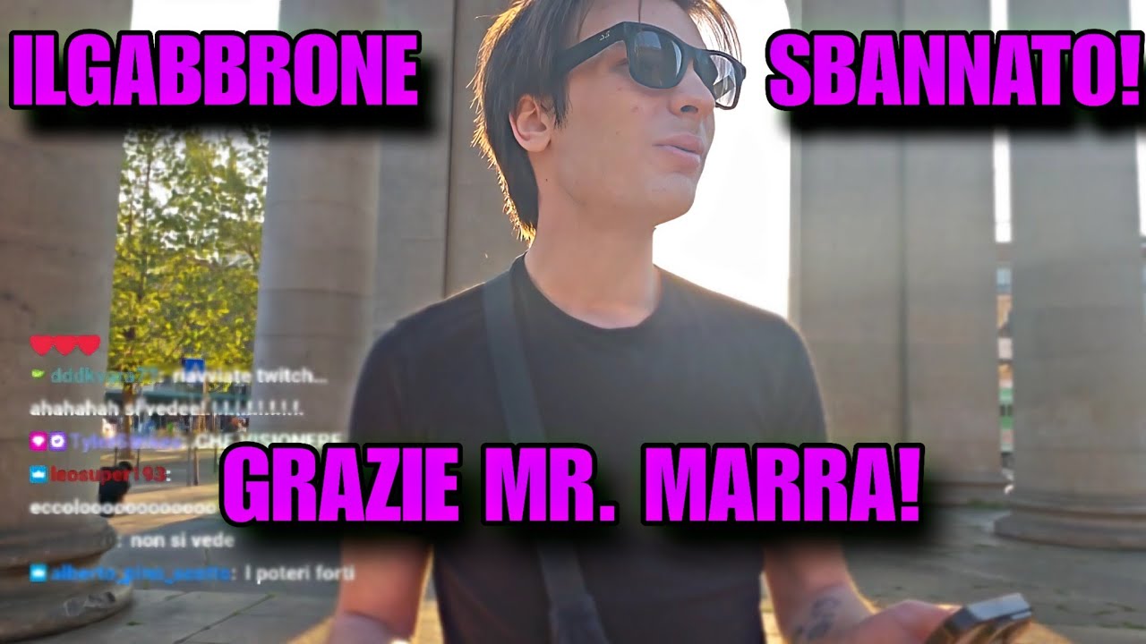 ILGABBRONE SBANNATO DA TWITCH ITALIA! 