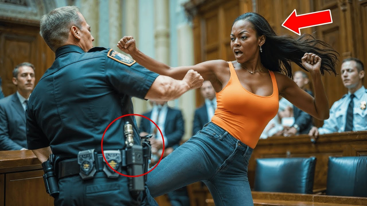Racist Cop Assaults Black Navy SEAL in Courtroom &mdash; Instantly Regrets It When She Fights Back | Story