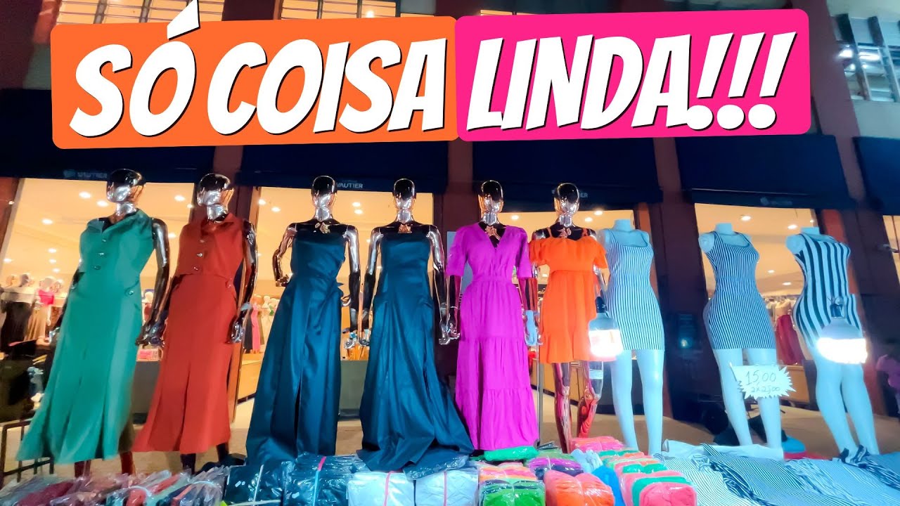 ACHADINHOS DA SEXTA NO BRÁS! Conjuntos, vestidos e mais na feirinha da madrugada.