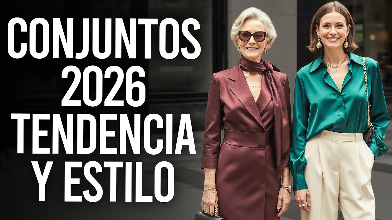 CONJUNTOS de Moda y Tendencia 2026 Estilos JUVENILES y CASUALES