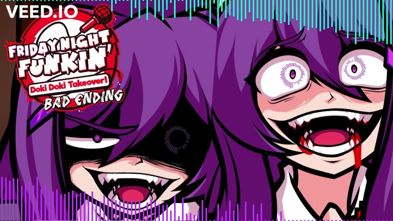 FNF Doki Doki Takeover Bad Ending - Markov (cover)