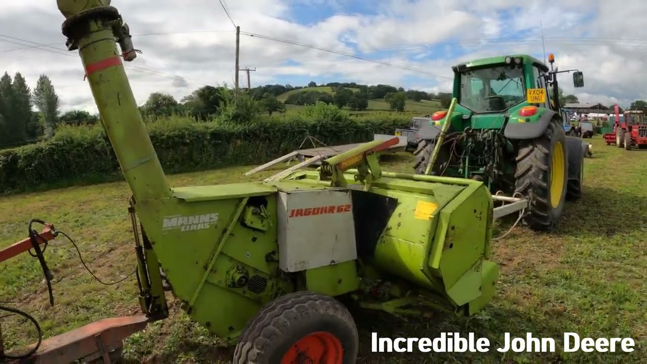 2004 John Deere 6420S 4.5 Litre 4-Cyl Diesel Tractor (110HP) Leominster Club Silage Working Day 2022