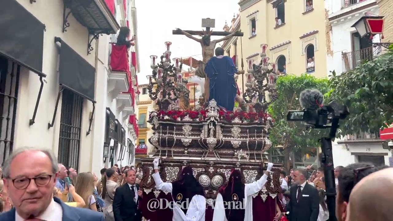 4K || Paso de Misterio del Cerro en la Cuesta del Bacalao || Semana Santa 2023