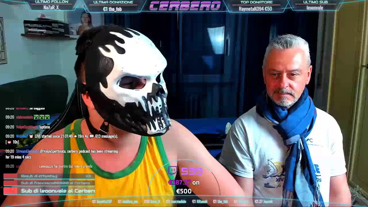 Mr flame é il canepazzo sbugiardano Denis Dosio + le instagram stories di er faina (Cerbero Podcast)