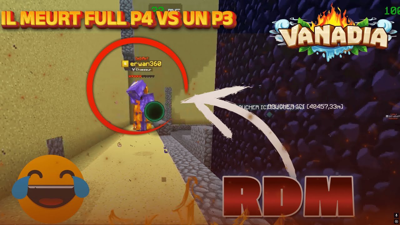 VANADIA #1 ON FROISSE DEJA DU P4 AVEC DU STUFF DE NOOB 😂